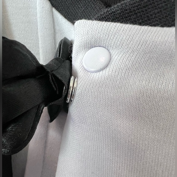 Cutest Little Tux - Baby Tuxedo Footie Outfit Bow Tie Wedding Tux Comfortable - Picture 2 of 11